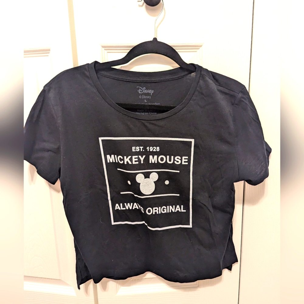 Cropper Mickey Tee